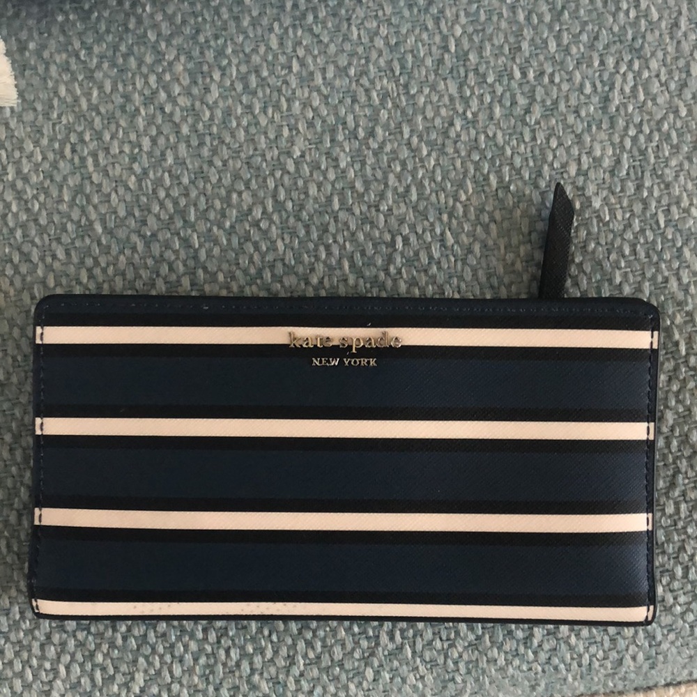 Kate Spade Cameron York) straight slim bifold wallet. New